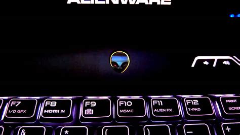 Alienware M17 R4 RGB Lighting Set Up 的图像结果