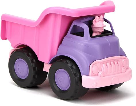 Buy Green Toys Disney Minnie Mouse Dump Truck, Pink - pretend play ...