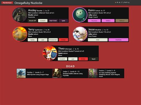 Omega Ruby Randomizer 的图像结果