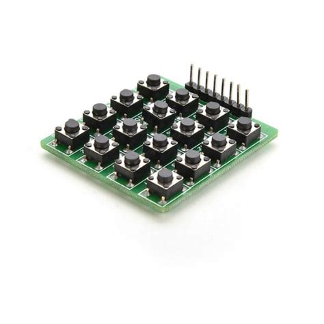 4×4 Matrix 16 Keypad Keyboard Module 16 Button MCU