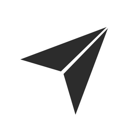Paper Airplane Silhouette Illustrations, Royalty-Free Vector Graphics ...