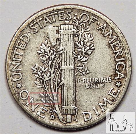 1941 D Extremely Fine Xf Winged Liberty Mercury Dime 10c Us Coin X