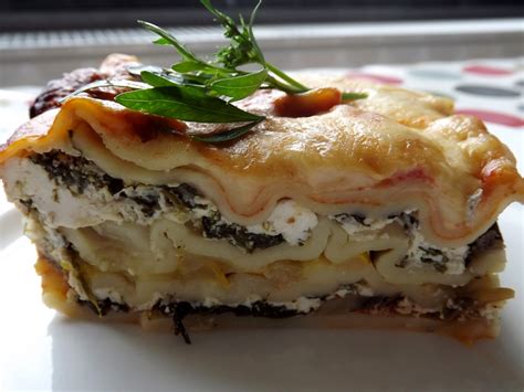 La Différence: Spinach, Mushroom & Ricotta Lasagna