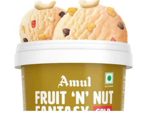 Amul Gold Fruit N Nut Fantasy Ice Cream Cup | BrijBasket