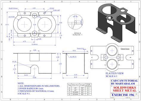 Sheet Metal CAD CAM Tutorial 的图像结果