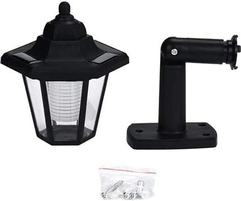 Buy YIDENG_POWER Solar Powered Wall Floor Lamp Outdoor Ip65 Hexagonal ...