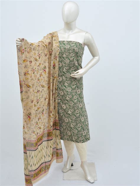 Kalamkari Designer Dress Material – DressesForWomen.IN