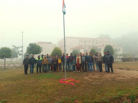 NIELIT Chandigarh at its Ropar campus celebrated Republic day , on the ...