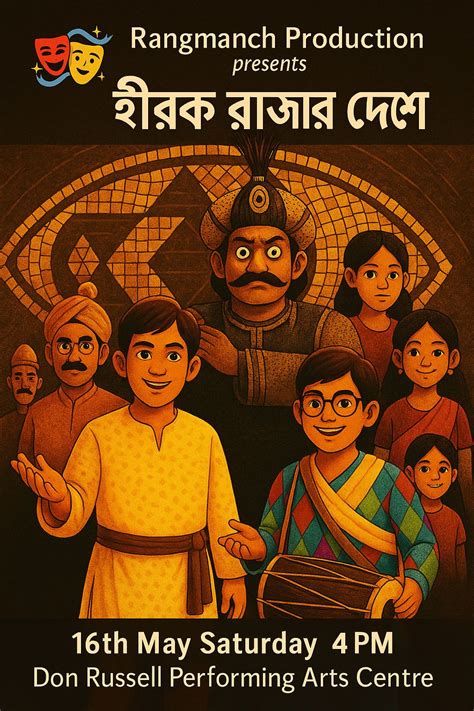 Hirak Rajar Deshe, Don Russell Theatre, Orange Grove, 16 May 2026 ...