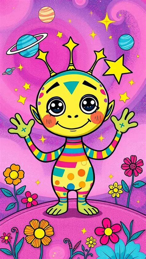 Image result for Alien Draw Art Hub