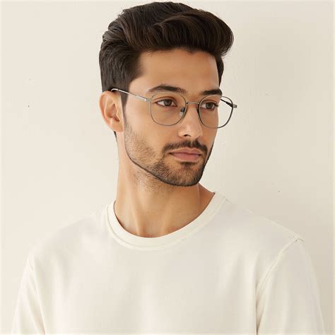 Buy Gunmetal Black Full Rim Round Lenskart Air Clip On LA E14398 C2 ...