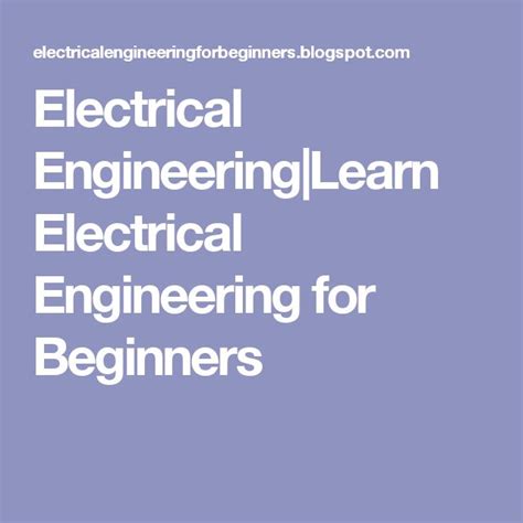 Electrical Engineering Tutorial Lessons 的图像结果