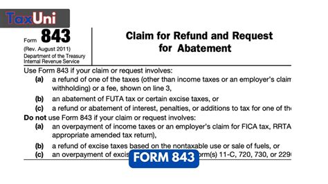 Image result for 843 Form Example