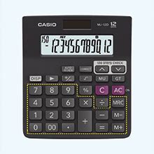 Casio MJ-12D 150 Steps Check and Correct Desktop Financial Calculator ...