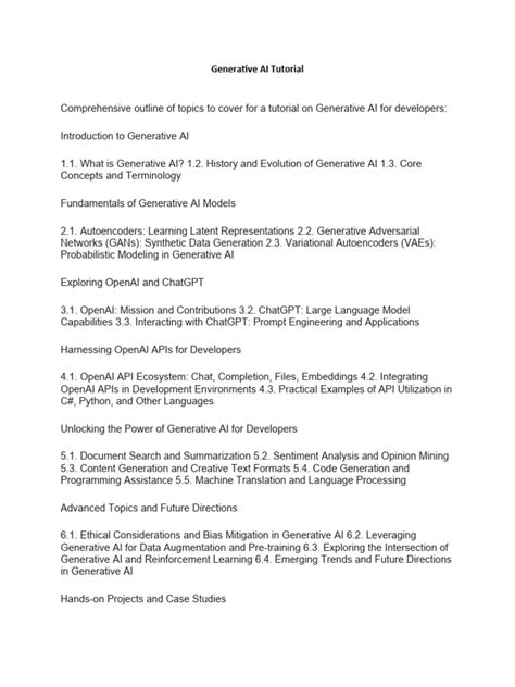 Generative AI Tutorial 的图像结果