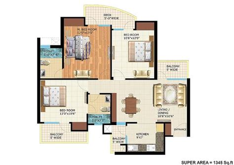 Antriksh Golf View Floor Plan