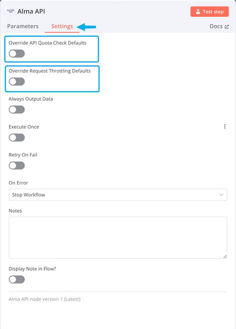 Library Open Workflows, Alma API - Advanced Setting - Ex Libris ...