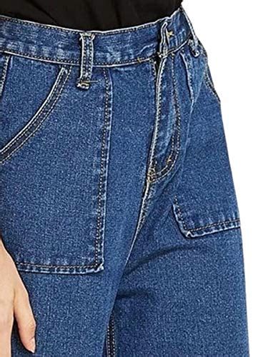 Buy KOTTY Blue Cotton Lycra Regular Fit High Rise Women Jeans ...