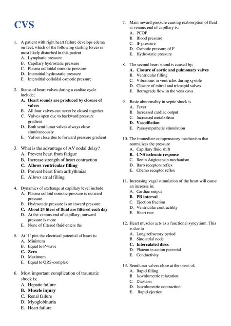 SOLUTION: Cvs blood respo with you - Studypool