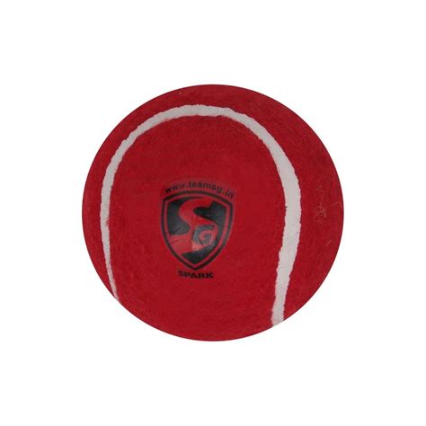 SG Spark Heavy Cricket Tennis Ball (Red) – TeamSG