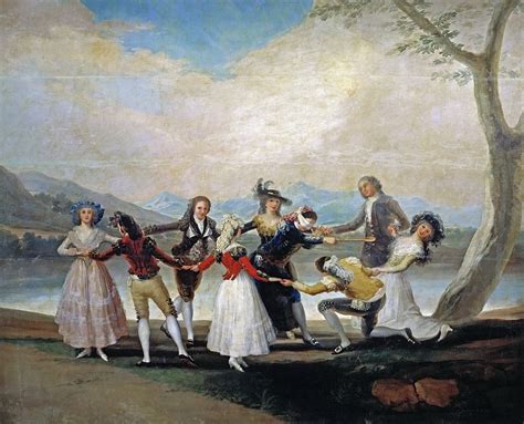 Гойя и Лусиентес, Франсиско де -- Игра в жмурки (картина) — Часть 2 ...