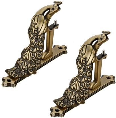 Ferio Curtain Brackets Parda Holder for Curtain Rod Brackets Set For ...