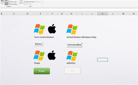 Image result for Creating Buttons in Excel
