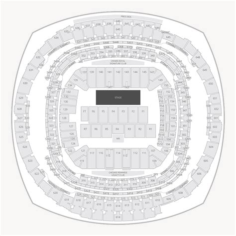 Caesars Superdome Seating Chart & Seat Views | SeatGeek