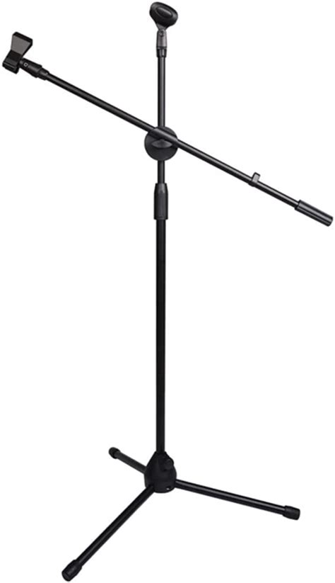 Buy Dubkart Telescoping Microphone Stand Mic Clip 360-degree Stage ...