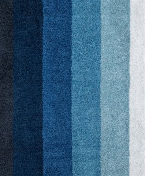 Buy Cotton Terry Ultrasoft and Durable Striped Hand Towel - Navy (Pack ...