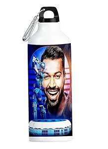 PrintingZone Compatible Print with Hardik Pandya Sipper Water Bottle ...