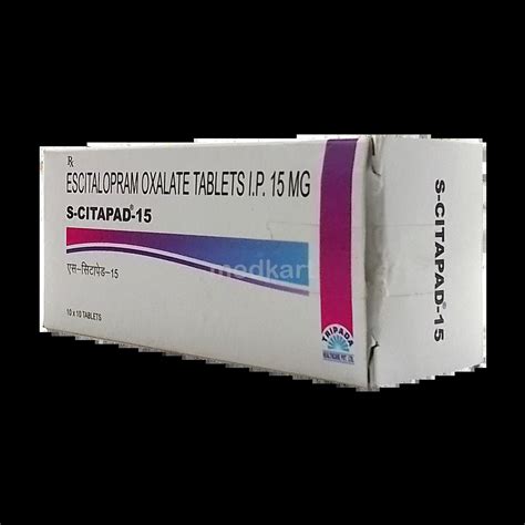 S CITAPAD 15MG TABLET 10'S : View Price, Combination and Alternatives ...