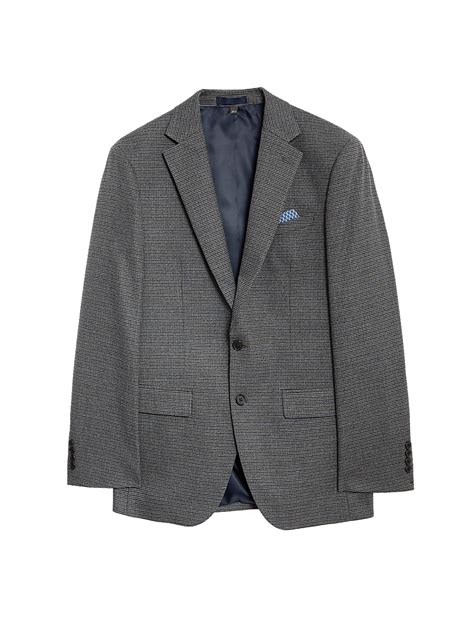 Buy Regular Fit Puppytooth Suit Jacket at Marks & Spencer