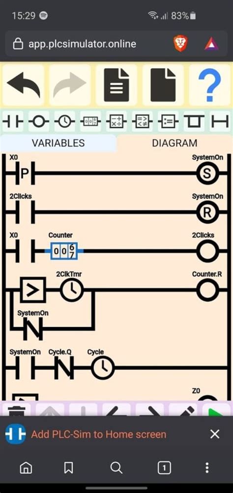 plc Simulator App 的图像结果