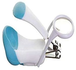Toys Factory Deluxe Nail Clipper with 4X Magnifier, Baby Nail Clipper ...
