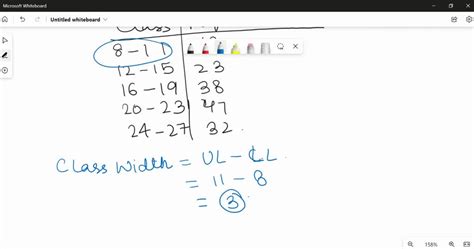 Frequency Distribution Class Boundaries 13 Class Math 的图像结果