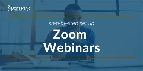 Image result for Zoom Webinar Setup