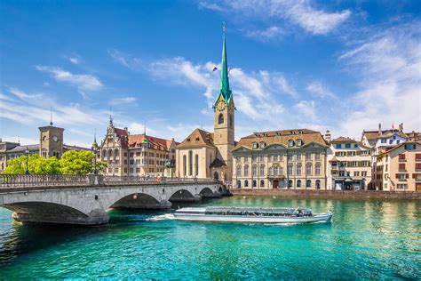 Sightseeing Zurich Switzerland