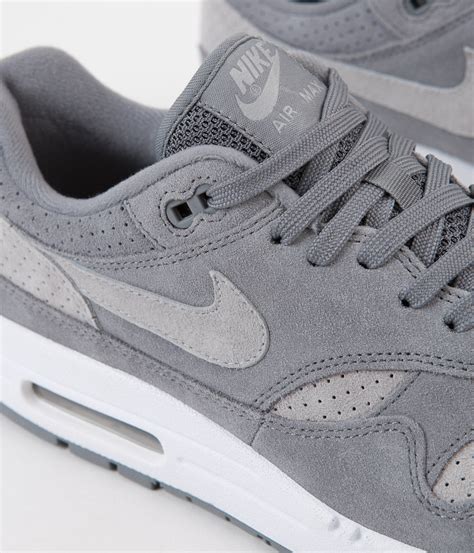 Nike Air Max 1 Premium Shoes - Cool Grey / Wolf Grey - White | Always ...