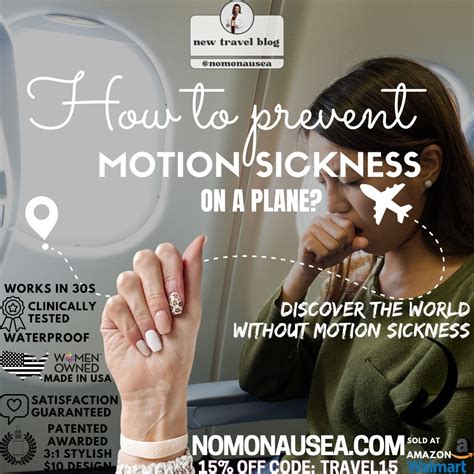 How to prevent motion sickness on a plane?