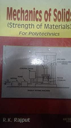 Buy Strength of Materials (Mechanics of Solids) - For Polytechnic ...