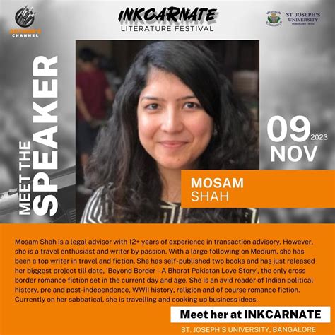 INKCARNATE LITERATURE FESTIVAL 2023 - Authors Channel