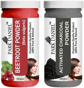 PARK DANIEL Premium Beetroot Powder & Activated Charcoal Powder Combo ...