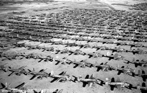 26 sad images of WWII Airplane graveyards & storage sites | War History ...