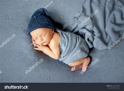 Newborn Baby Boy Sleeping Newborn Baby Boy Sleeping Near Siblings