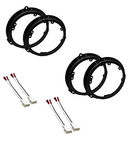 ASC Audio 6" 6.5" 6.75" Inch Car Stereo Speaker Install Adapter Mount ...