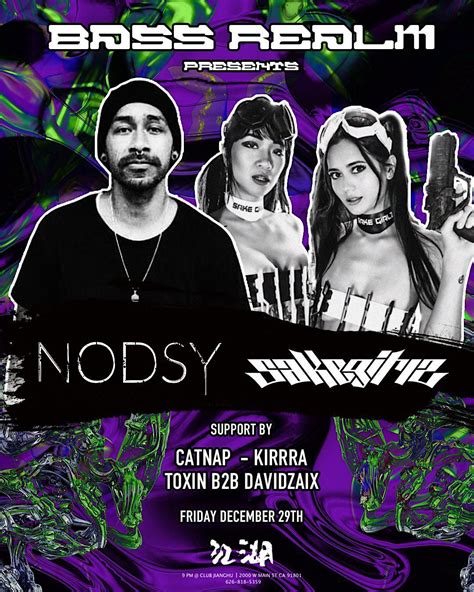 BASS REALM’S NEW YEAR PRE-PARTY, 2000 W Main St, Alhambra, 29 December ...