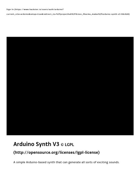 Image result for Arduino Synth