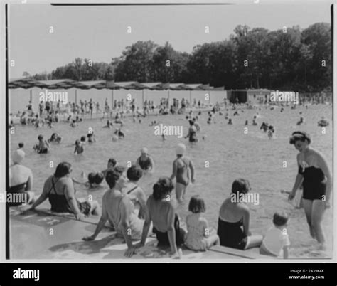 Saxon Woods Bathing Pool, White Plains, New York Stock Photo - Alamy