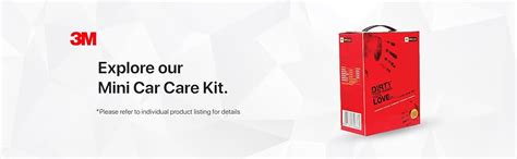 3M Large Car Care Kit | Car Shampoo | Tyre Dresser | Dashboard Dresser ...